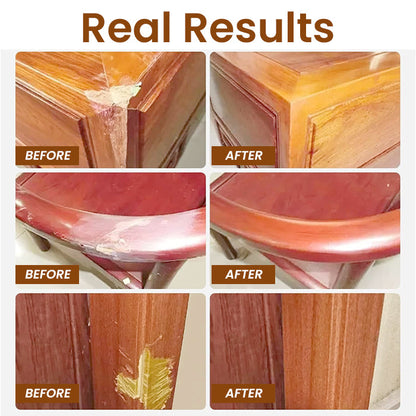 🪵 NuGrain Wood Repair Kit - ✨Nano-Fiber Technology Heals Scratches in 60 Seconds🏠