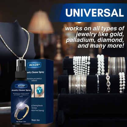 ✨Jewelry Cleaner Spray🌟 - Instant Brilliance Restoration with 12-Month Shine Protection💎