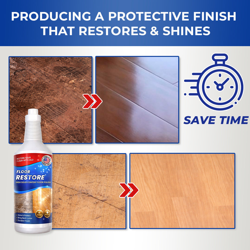 🏆✨Advanced Floor Restorer – 🧹Fills Scratches, Protects Against Daily Wear🛡️