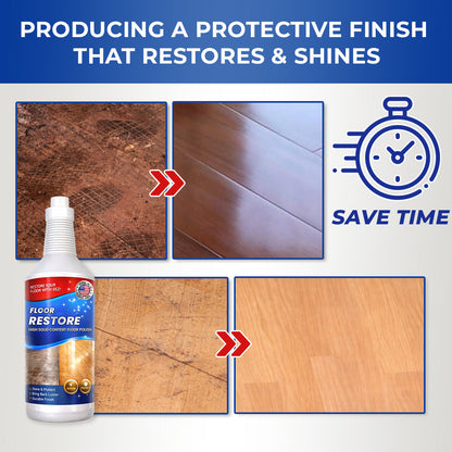 🏆✨Advanced Floor Restorer – 🧹Fills Scratches, Protects Against Daily Wear🛡️