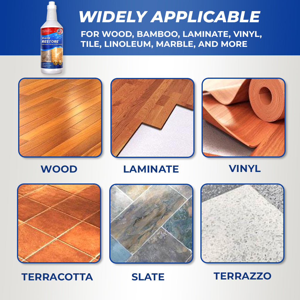 🏆✨Advanced Floor Restorer – 🧹Fills Scratches, Protects Against Daily Wear🛡️