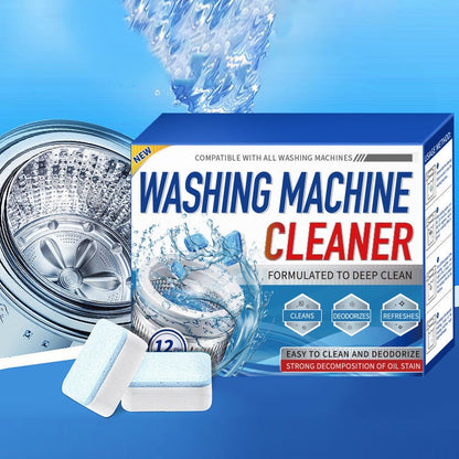 🧼Washing Machine Cleaner – 🛡️Works in Front Load, Top Load & HE Models✨