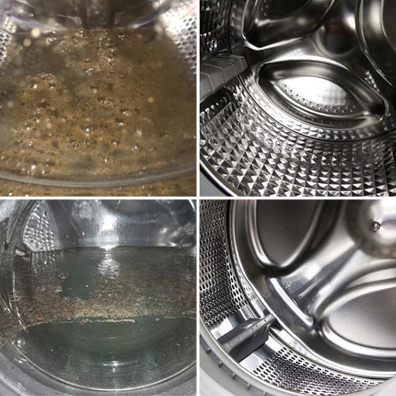🧼Washing Machine Cleaner – 🛡️Works in Front Load, Top Load & HE Models✨