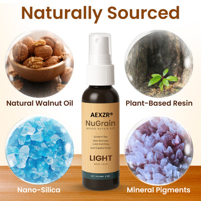 🪵 NuGrain Wood Repair Kit - ✨Nano-Fiber Technology Heals Scratches in 60 Seconds🏠