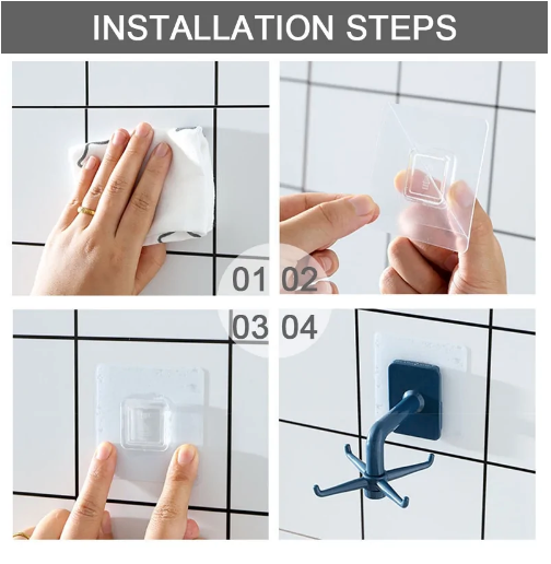 🧲 PURZENA™Space-Saving Rotating Wall Hook🔄