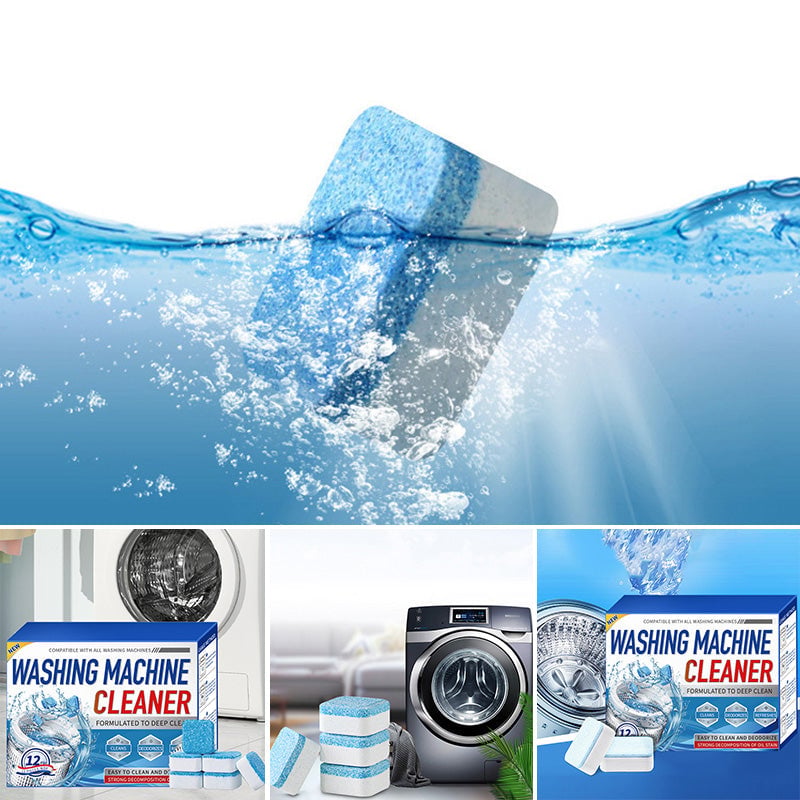 🧼Washing Machine Cleaner – 🛡️Works in Front Load, Top Load & HE Models✨