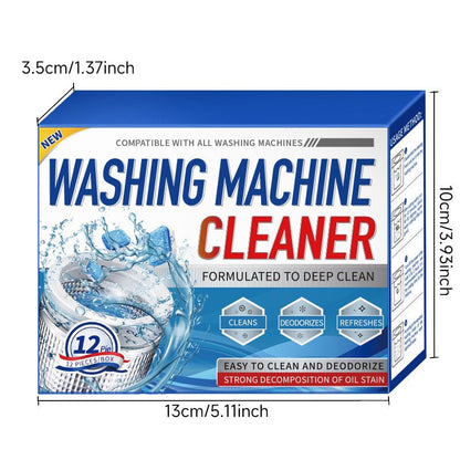 🧼Washing Machine Cleaner – 🛡️Works in Front Load, Top Load & HE Models✨