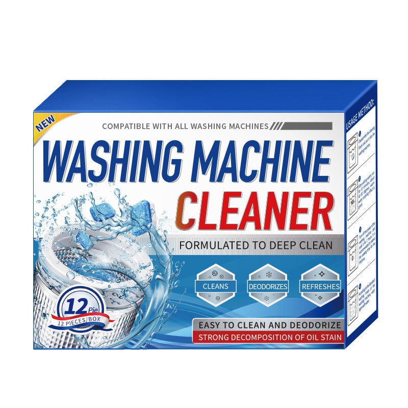 🧼Washing Machine Cleaner – 🛡️Works in Front Load, Top Load & HE Models✨