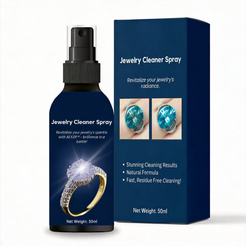 ✨Jewelry Cleaner Spray🌟 - Instant Brilliance Restoration with 12-Month Shine Protection💎