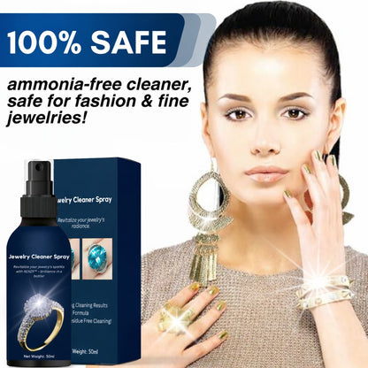 ✨Jewelry Cleaner Spray🌟 - Instant Brilliance Restoration with 12-Month Shine Protection💎