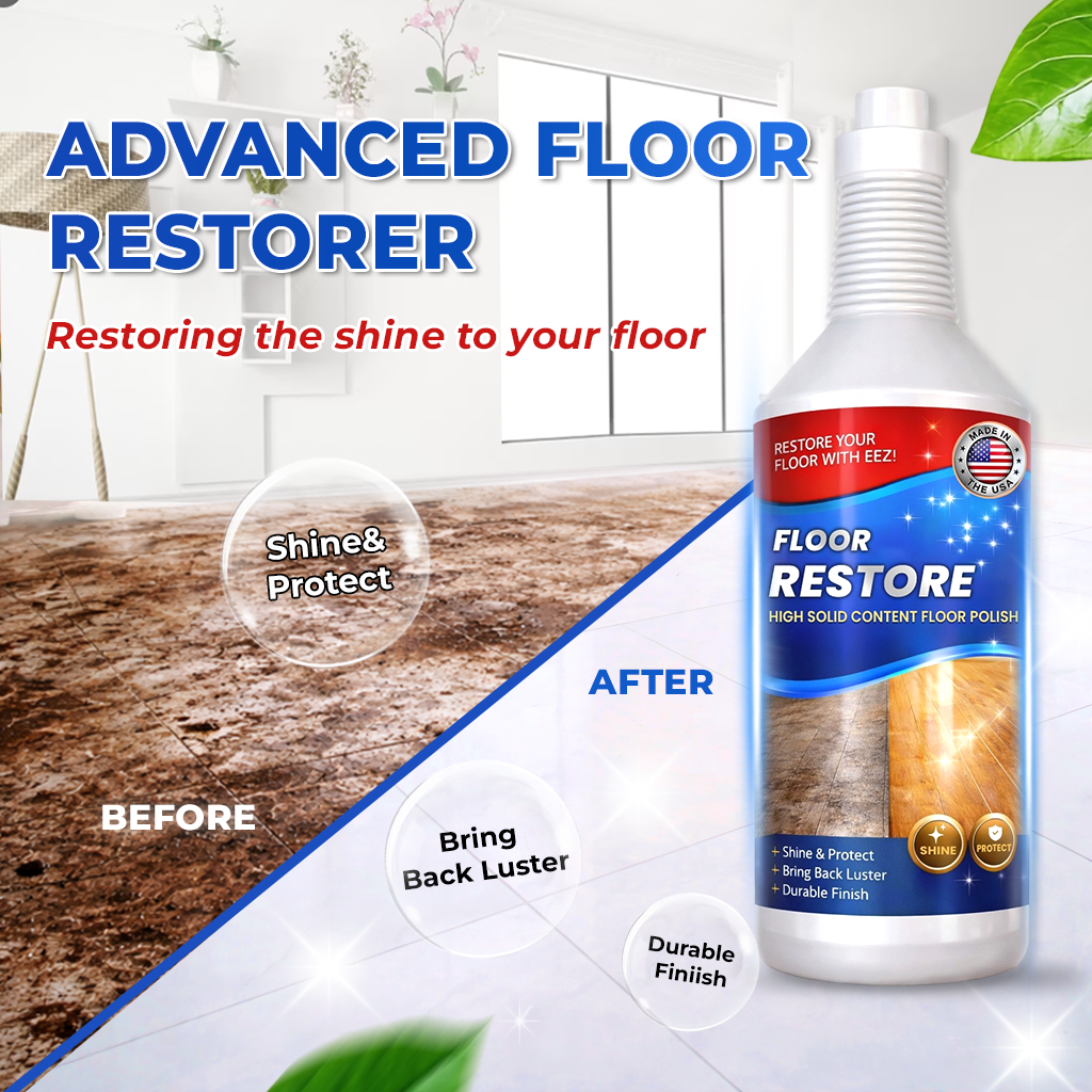 🏆✨Advanced Floor Restorer – 🧹Fills Scratches, Protects Against Daily Wear🛡️