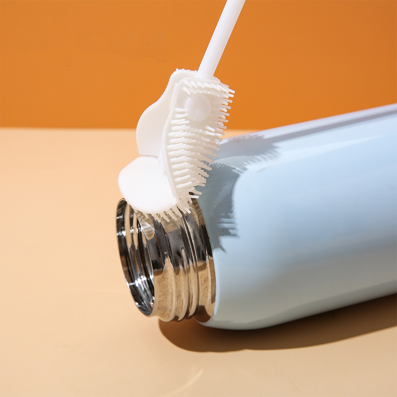 🏆All-Angle Bottle Brush – ✨360° TPE Bristles, Gentle on Surfaces🧼