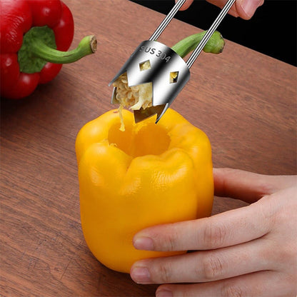 🍎🍐 Universal Fruit Core Remover – ✨Stainless Steel, For Apples, Pears & More🍐